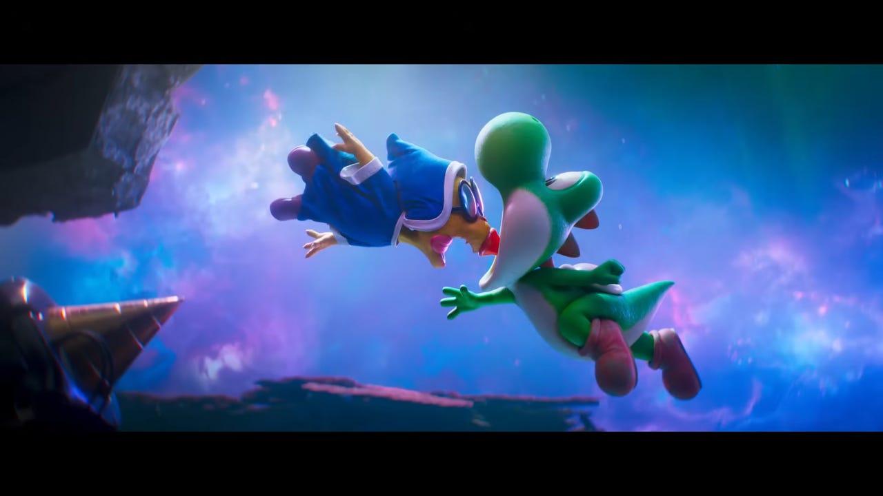 Yoshi Turns Kamek into Egg in Super Mario Galaxy Trailer